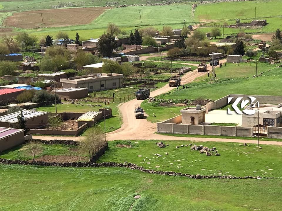 Hêzên Rûsî û Tirkî gereke çavdêriyê li rojhilatê Qamişlo dikin